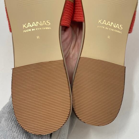 Kaanas 8 Bronte Woven Slide Sandals - Picture 4 of 5